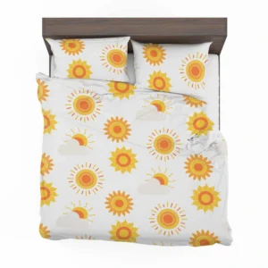 Sun Rise Sun Pattern Bedding Set 2