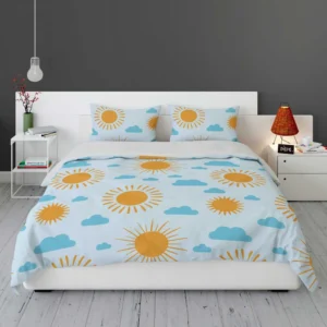 Sunny Day Weather Design Bedding Set 1