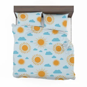 Sunny Day Weather Design Bedding Set 2