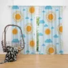 Sunny Day Weather Design Curtain