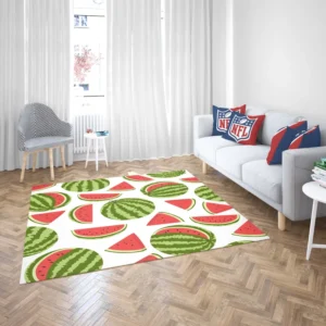 Sweet Beauty Watermelon Pattern Rug 2