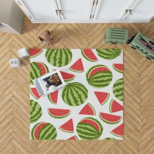 Sweet Beauty Watermelon Pattern Rug