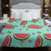 Sweet Beauty Watermelon Slices Duvet Cover