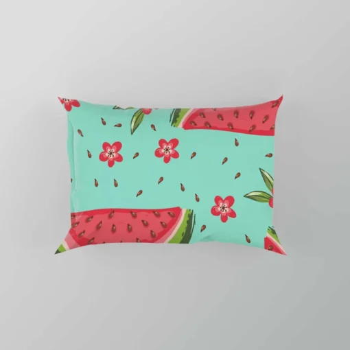 Sweet Beauty Watermelon Slices Pillow Case