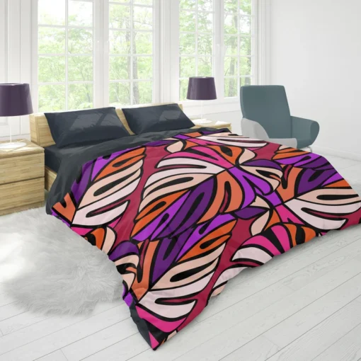 Symmetrical Mosaic Pattern Duvet Cover 1