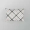 Tartan Pattern Grey Plaid Pillow Case