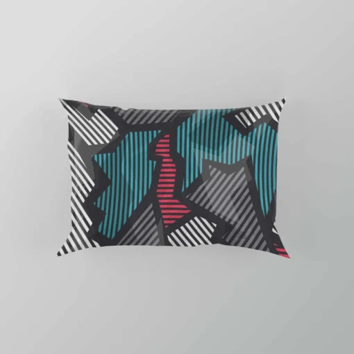 Tech Glass Effect Element Pillow Case