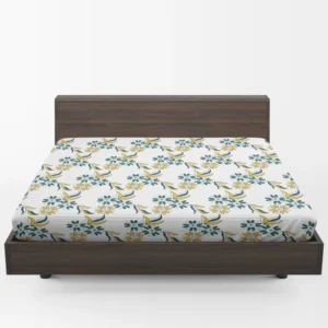 Tessellation Floral Pattern Fitted Sheet 1