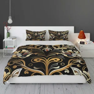 Thai Luxury Floral Pattern Bedding Set 1