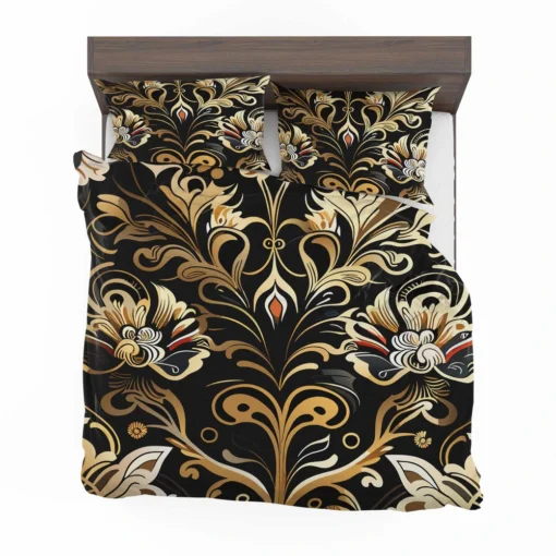 Thai Luxury Floral Pattern Bedding Set 2