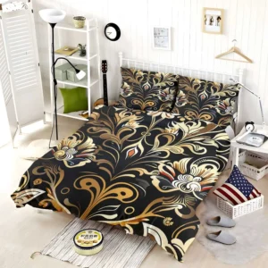 Thai Luxury Floral Pattern Bedding Set