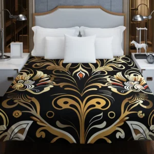 Thai Luxury Floral Pattern Duvet Cover