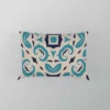 Three Colored Moroccan Design Pillow Case