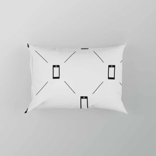 Thumbs Up Minimalist Pattern Pillow Case