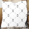 Thumbs Up Minimalist Pattern Quilt Blanket