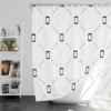 Thumbs Up Minimalist Pattern Shower Curtain