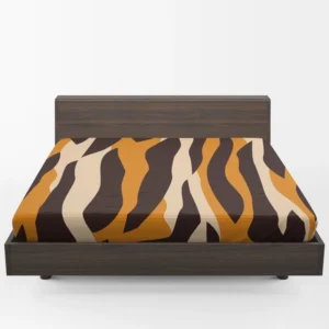 Tiger Stripes Print Fitted Sheet 1