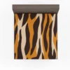 Tiger Stripes Print Fitted Sheet