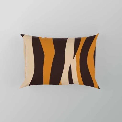 Tiger Stripes Print Pillow Case