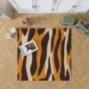 Tiger Stripes Print Rug