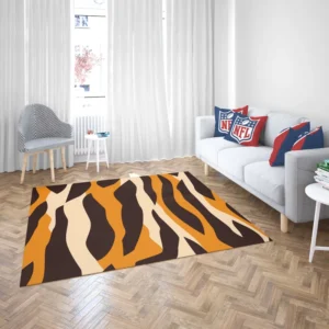 Tiger Stripes Print Rug 2