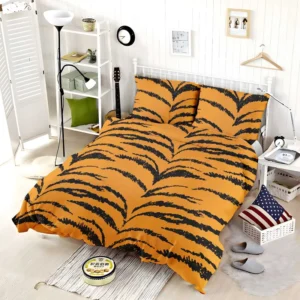 Tiger Stripes Seamless Pattern Bedding Set