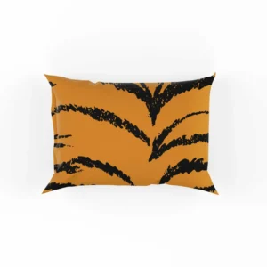 Tiger Stripes Seamless Pattern Pillow Case