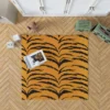 Tiger Stripes Seamless Pattern Rug