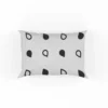 Tiny Droplet Minimal Pattern Pillow Case