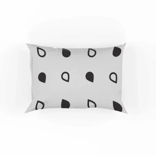 Tiny Droplet Minimal Pattern Pillow Case