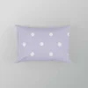 Tiny Polka Dots On Light Purple Pillow Case