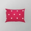 Tiny Polka Dots Romantic Little Hearts Pillow Case