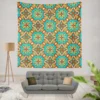 Traditional Ethnic Floral Pattern Wall Tapestry