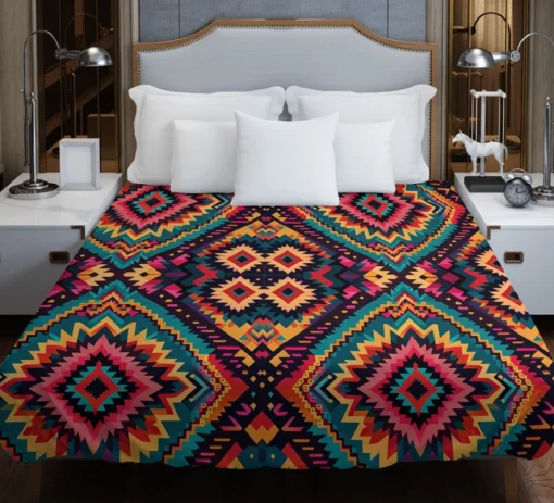 Traditional Ethnic Pattern Duvet Cover