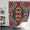 Traditional Ethnic Pattern Shower Curtain