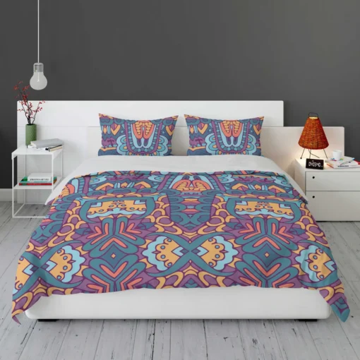 Traditional Ethnic Striped Texture Bedding Set 1