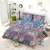 Traditional Ethnic Striped Texture Bedding Set