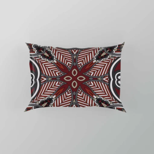 Traditional Floral Paisley Design Pillow Case