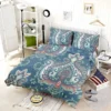 Traditional Indian Damask Pattern Bedding Set