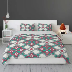 Traditional Indian Ikat Design Bedding Set 1