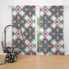 Traditional Indian Ikat Design Curtain