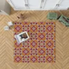 Traditional Indian Seamless Design Rug