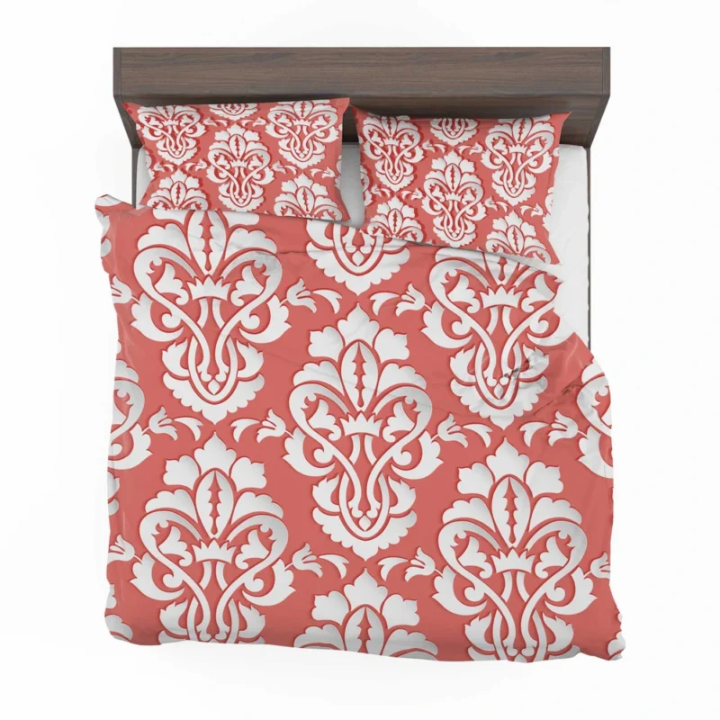 Traditional Japanese Damask Design Bedding Set 2