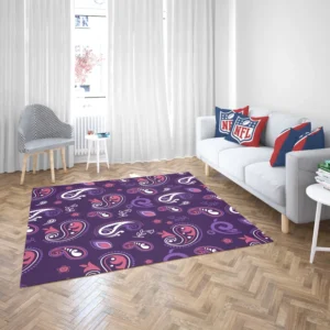 Traditional Little Purple Pink Paisley Rug 2