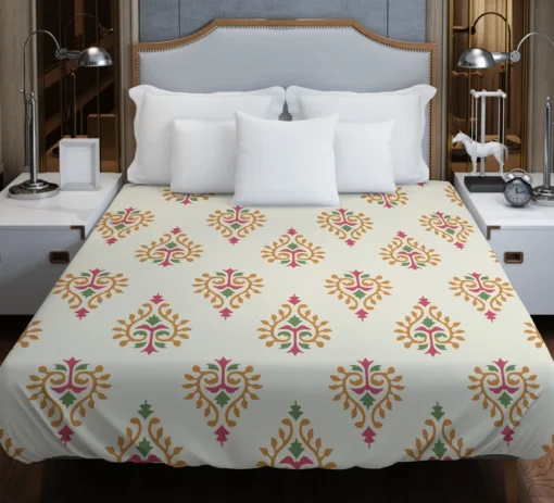 Traditional Mughal Design Duvet Cover