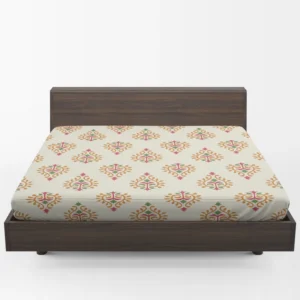 Traditional Mughal Design Fitted Sheet 1