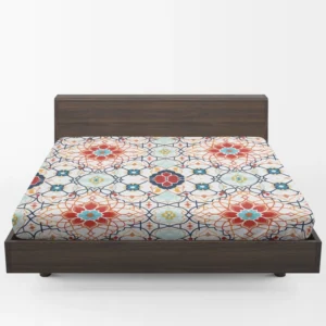 Traditional Punjabi Pakistani Pattern Fitted Sheet 1