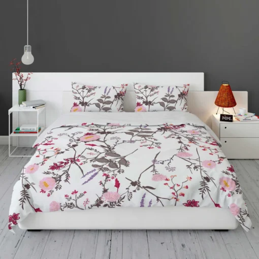 Trendy Tiny Floral Bedding Set 1