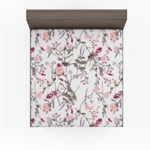 Trendy Tiny Floral Fitted Sheet