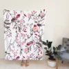 Trendy Tiny Floral Fleece Blanket